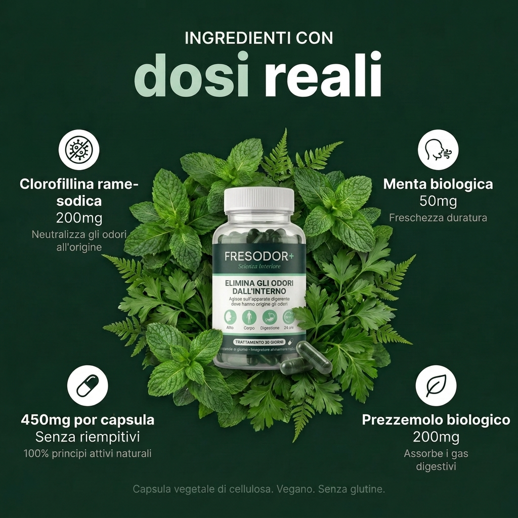 FRESODOR+ | Integratore Anti-Odore