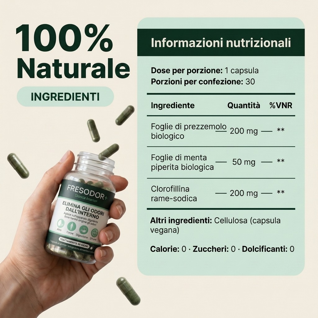 FRESODOR+ | Integratore Anti-Odore